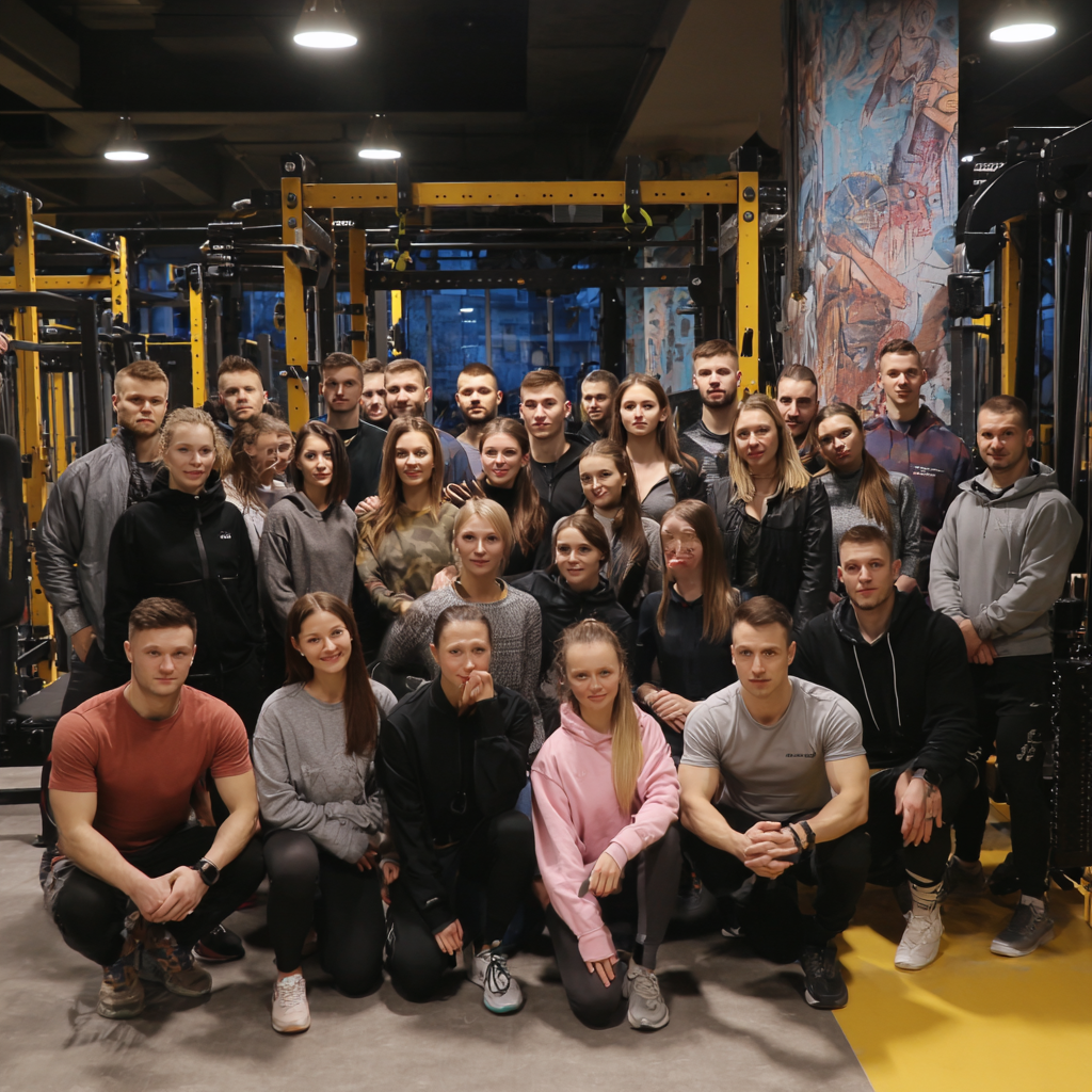 Йога інструктор демонструє асану